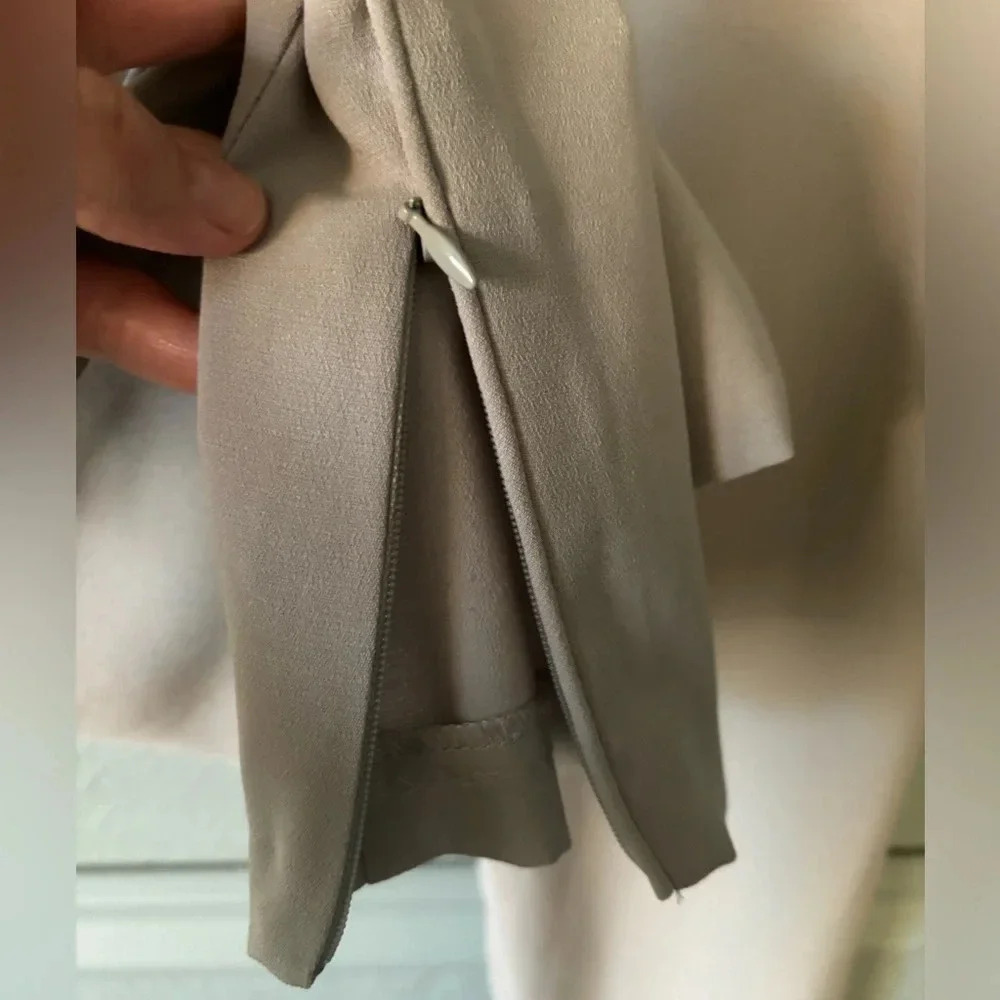 TopShop, ladies, elastic waist, drawstring, zipper ankle, slim, jogger, US 4 - Picture 9 of 13